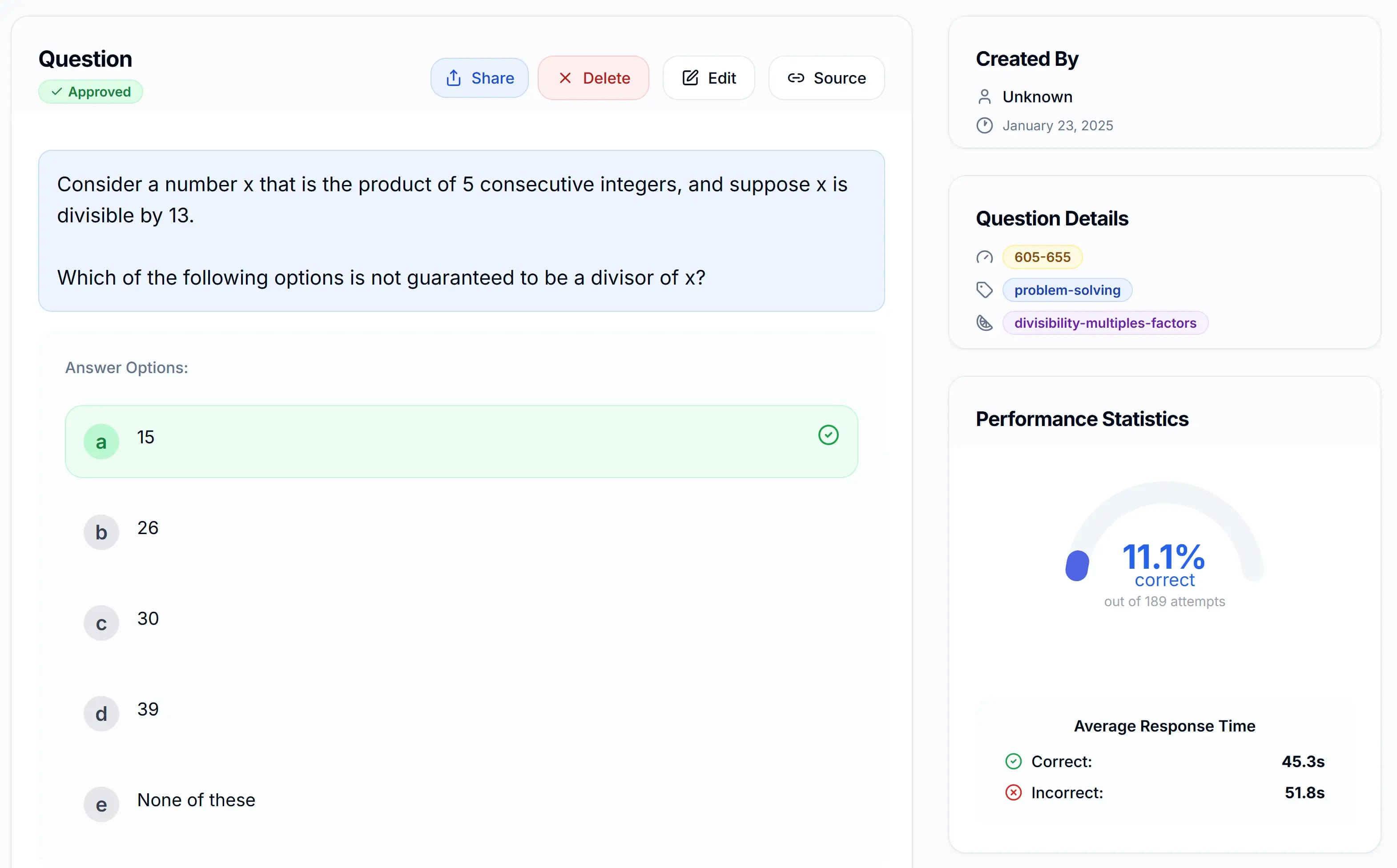Teams interface in GMATSprint to assign roles and permissions